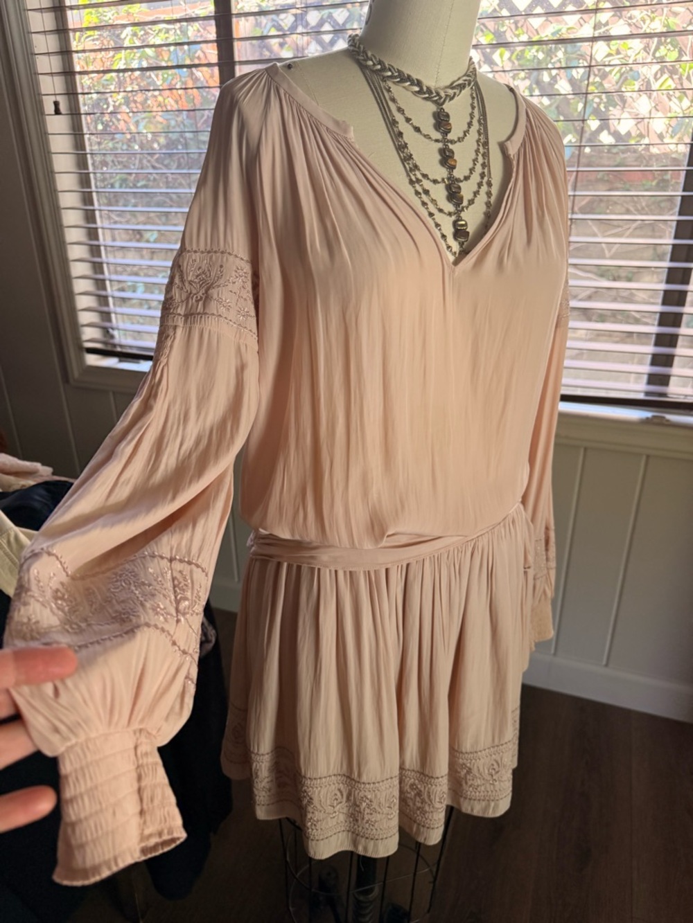 Ramy Brook Blush Pink Mini Dress